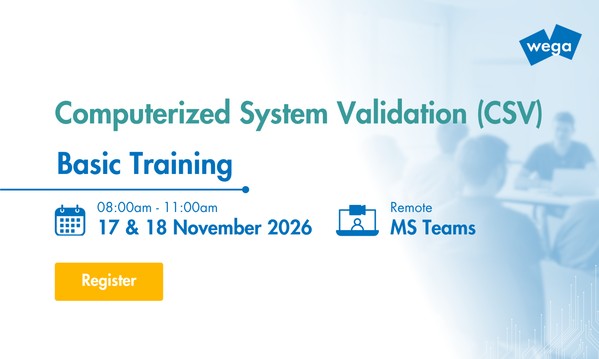CSV Basic Training - November 2026